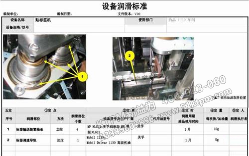 TPM之設(shè)備潤(rùn)滑 TPM之設(shè)備潤(rùn)滑